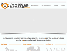 Tablet Screenshot of inowys.com